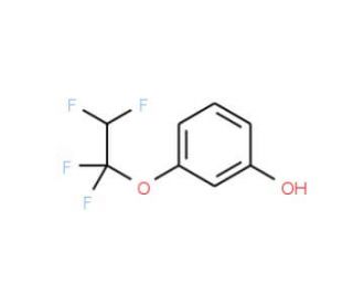 3-(1,1,2,2-Tetrafluoroethoxy)phenol (CAS 53997-99-2) - chemical structure image