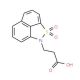 3-(1,1-dioxido-2H-naphtho[1,8-cd]isothiazol-2-yl)propanoic acid - chemical structure image