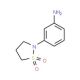 3-(1,1-dioxidoisothiazolidin-2-yl)aniline - chemical structure image