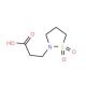 3-(1,1-dioxo-1λ{6},2-thiazolidin-2-yl)propanoic acid - chemical structure image