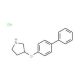 3-([1,1′-Biphenyl]-4-yloxy)pyrrolidinehydrochloride - chemical structure image