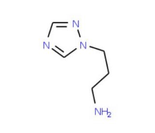 3-[1,2,4]Triazol-1-yl-propylamine (CAS 69807-82-5) - chemical structure image