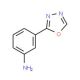 3-(1,3,4-oxadiazol-2-yl)aniline (CAS 5378-35-8) - chemical structure image