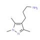 3-(1,3,5-Trimethyl-1H-pyrazol-4-yl)-propylamine - chemical structure image