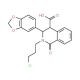 3-(1,3-Benzodioxol-5-yl)-2-(3-chloropropyl)-1-oxo-1,2,3,4-tetrahydro-4-isoquinolinecarboxylic acid - chemical structure image