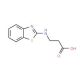 3-(1,3-benzothiazol-2-ylamino)propanoic acid (CAS 104344-75-4) - chemical structure image