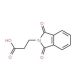 3-(1,3-Dihydro-1,3-dioxo-2H-isoindol-2-yl)propanoic acid (CAS 3339-73-9) - chemical structure image