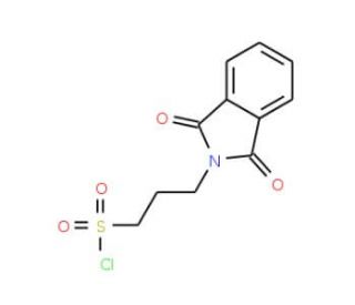 3-(1,3-dioxo-1,3-dihydro-2H-isoindol-2-yl)propane-1-sulfonyl chloride - chemical structure image