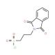 3-(1,3-dioxo-1,3-dihydro-2H-isoindol-2-yl)propane-1-sulfonyl chloride - chemical structure image