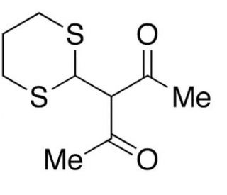 3-(1,3-Dithian-2-yl)pentane-2,4-dione (CAS 100596-16-5) - chemical structure image