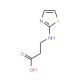 3-(1,3-thiazol-2-ylamino)propanoic acid - chemical structure image