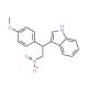 3-[1-(4-Methoxy-phenyl)-2-nitro-ethyl]-1H-indole (CAS 33723-33-0) - chemical structure image