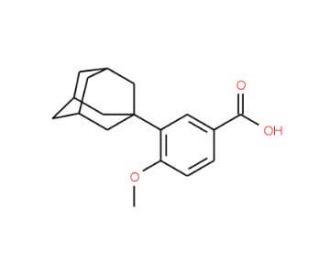 3-(1-adamantyl)-4-methoxybenzoic acid - chemical structure image