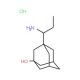 3-(1-Aminopropyl)-1-adamantanol hydrochloride - chemical structure image