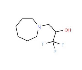 3-(1-Azepanyl)-1,1,1-trifluoro-2-propanol - chemical structure image