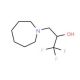 3-(1-Azepanyl)-1,1,1-trifluoro-2-propanol - chemical structure image