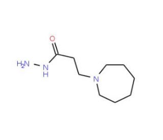3-(1-Azepanyl)propanohydrazide - chemical structure image