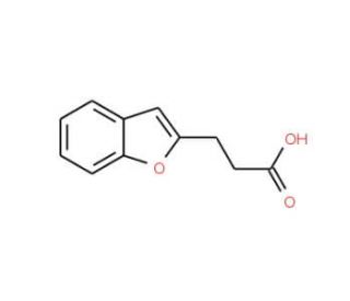 3-(1-benzofuran-2-yl)propanoic acid (CAS 21683-86-3) - chemical structure image