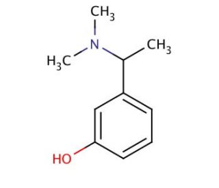 3-[1-(Dimethylamino)ethyl]phenol (CAS 105601-04-5) - chemical structure image