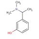 3-[1-(Dimethylamino)ethyl]phenol (CAS 105601-04-5) - chemical structure image