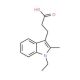 3-(1-Ethyl-2-methyl-1H-indol-3-yl)-propionic acid - chemical structure image