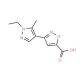 3-(1-Ethyl-5-methyl-1H-pyrazol-4-yl)-isoxazole-5-carboxylic acid - chemical structure image