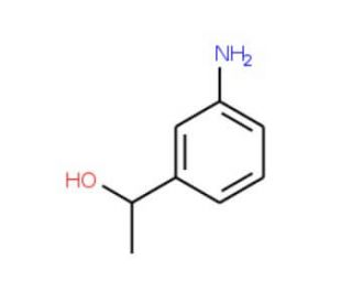 3-(1-Hydroxyethyl)aniline (CAS 2454-37-7) - chemical structure image