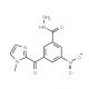 3-(1-Methyl-1H-imidazole-2-carbonyl)-5-nitro-benzoic acid hydrazide - chemical structure image