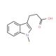3-(1-Methyl-1H-indol-3-yl)-propionic acid - chemical structure image