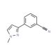 3-(1-Methyl-1H-pyrazol-3-yl)benzonitrile (CAS 207909-05-5) - chemical structure image