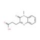 3-(1-Methyl-2-oxo-1,2-dihydroquinoxalin-3-yl)propionic acid - chemical structure image