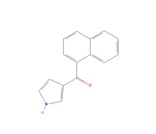 3-(1-Naphthoyl)pyrrole (CAS 162934-76-1) - chemical structure image