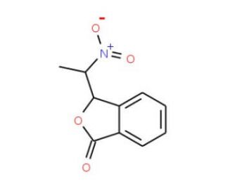 3-(1-Nitroethyl)-2-benzofuran-1(3H)-one (CAS 79017-08-6) - chemical structure image