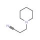 3-(1-Piperidino)propionitrile (CAS 3088-41-3) - chemical structure image