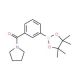 3-(1-Pyrrolidinylcarbonyl)benzeneboronic acid pinacol ester (CAS 1073353-61-3) - chemical structure image