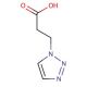 3-(1H-1,2,3-triazol-1-yl)propanoic acid - chemical structure image