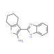 3-(1H-Benzoimidazol-2-yl)-4,5,6,7-tetrahydro-benzo[b]thiophen-2-ylamine (CAS 143361-89-1) - chemical structure image
