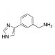 3-(1H-Imidazol-4-yl)benzylamine (CAS 885281-21-0) - chemical structure image