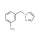 3-(1H-pyrazol-1-ylmethyl)aniline (CAS 892502-09-9) - chemical structure image