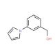 [3-(1H-Pyrrol-1-yl)phenyl]methanol (CAS 83140-94-7) - chemical structure image