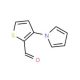 3-(1H-Pyrrol-1-yl)thiophene-2-carboxaldehyde (CAS 107073-28-9) - chemical structure image