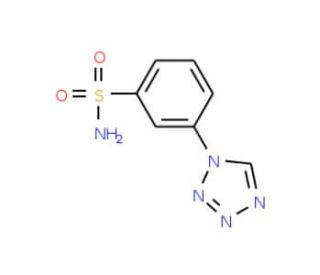 3-(1H-tetrazol-1-yl)benzenesulfonamide - chemical structure image