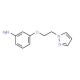 3-[2-(1H-pyrazol-1-yl)ethoxy]aniline - chemical structure image