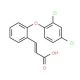 3-[2-(2,4-Dichlorophenoxy)phenyl]acrylic acid (CAS 86308-90-9) - chemical structure image