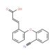 3-[2-(2-Cyanophenoxy)phenyl]acrylic acid - chemical structure image