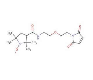 3-[2-(2-Maleimidoethoxy)ethylcarbamoyl]-PROXYL (CAS 68407-07-8) - chemical structure image