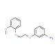3-[2-(2-Methoxy-phenoxy)-ethoxy]-phenylamine - chemical structure image