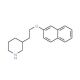 3-[2-(2-Naphthyloxy)ethyl]piperidine - chemical structure image