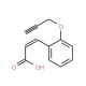 3-[2-(2-Propynyloxy)phenyl]acrylic acid - chemical structure image