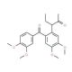 3-[2-(3,4-Dimethoxy-benzoyl)-4,5-dimethoxy-phenyl]-pentan-2-one (CAS 15462-91-6) - chemical structure image